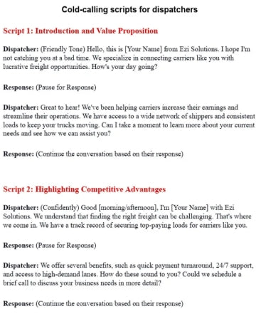 Dispatcher Scripts | HRC Boutique