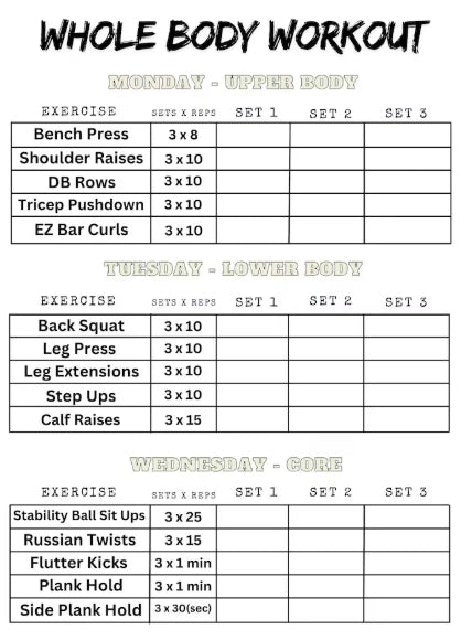 Digital Fitness Guide | HRC Boutique