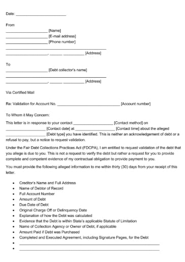 Credit Repair Letters | HRC Boutique